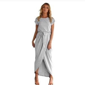 Grey Maxi Dress